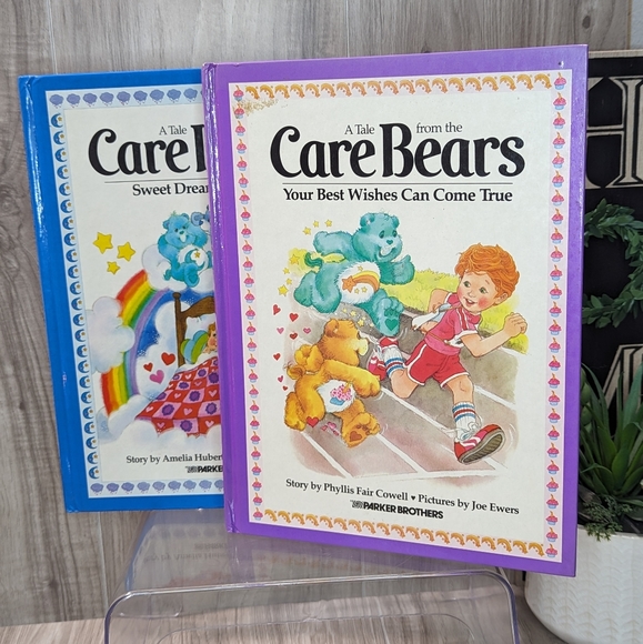 Care Bears Books Set of 2 by Parker Brothers - Picture 1 of 15